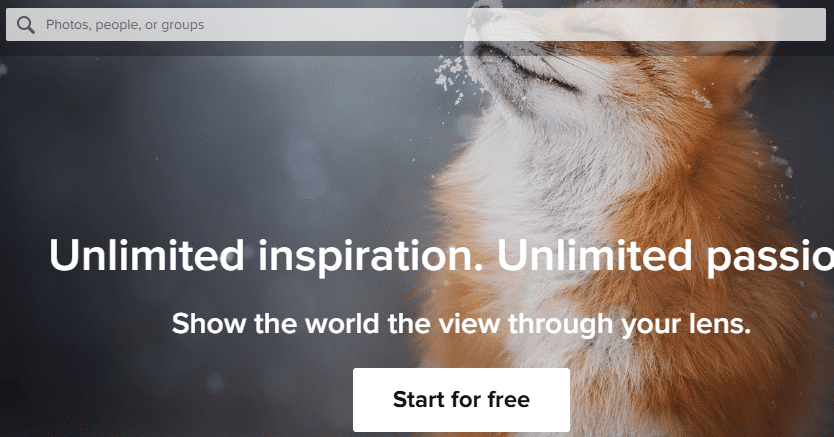 find your inspiration flickr - Best Alternative Search Engines of Google, in 2020